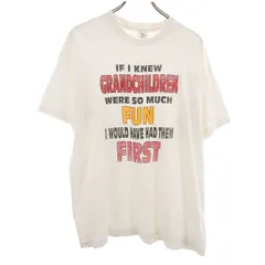 90s オールド カナダ製 半袖 Tシャツ ホワイト シングルステッチ メンズ 古着