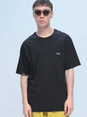 Patagonia (パタゴニア) ワンポイント ポケット クルーネック 半袖 Tシャツ DAILY POCKET TEE