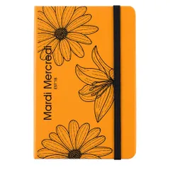モレスキン × マルディ メクルディ(Mardi Mercredi) ノートブック ハードカバー 横罫 ポケットサイズ(横9cm×縦14cm) オレンジ SENTBHP6625MI