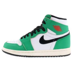 NIKE (ナイキ) WMNS AIR JORDAN 1 HIGH OG LUCKY GREEN DB4612-300 ウィメンズ エアジョーダン1 ハイ ハイカットスニーカー シューズ US6/23cm ラッキーグリーン