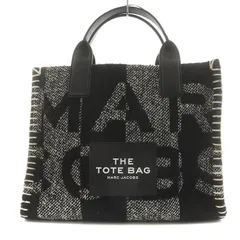 マークジェイコブス MARC JACOBS ザ ブランケット スモール トラベラー トートバッグ THE BLANKET SMALL TRAVELER TOTE BAG ハンドバッグ 黒 ブラック /AN4のサムネイル