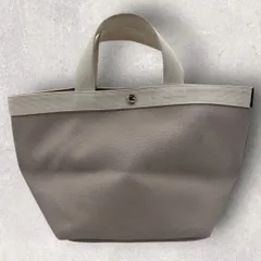 Herve Chapelier エルベシャプリエ レザー 船形 トートバッグ 704GP
