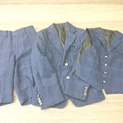 ◇ ◎ 《 WANDER FACTORY ワンダー ファクトリー まとめ売り 3点セット キッズ ジャケット ベスト パンツ 男の子 》 E  【1406180083861】