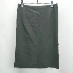 ◇ ⊂Φ Theory セオリー 膝下 タイト スカート サイズ0 ブラック レディース E  【1412090005992】