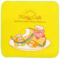 【中古】雑貨 カービィ＆ワドルディ/ハンドタオル(サンドイッチ) すてきなキッチンタオルコレクション 「一番くじ 星のカービィ Kirby Cafe」 G賞