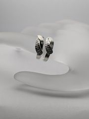 リングシルバー925美しいリングは本物のシルバー925の色を際立たせます