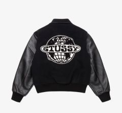 STUSSY(ステューシー) 地球儀 バーシティ ジャケット 25FW - メルカリ