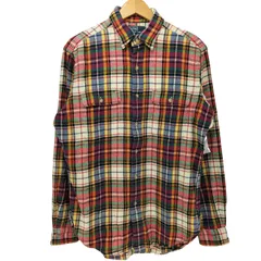 ポロバイラルフローレン Polo by RALPH LAUREN フラップポケット L/Sチェックネルシャツ メンズ import：S 
