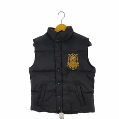 ポロバイラルフローレン Polo by RALPH LAUREN 90-2000S ダウンベスト 刺繍 メンズ JPN：L 