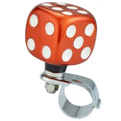 新品 Lunsom ステアリングスピナー オレンジ Universal