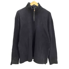 ポロバイラルフローレン Polo by RALPH LAUREN 90S 同色 ポニー刺繍 ハーフジップ コットン ニット セーター ビックサイズ メンズ  XL