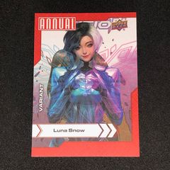 Luna Snow / ルナ・スノー 2022-23 Upper Deck Marvel Annual ベースカード Canvas Variant #48