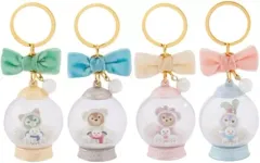【中古】雑貨 集合 キーチェーン4個セット 「ダッフィー＆フレンズのウィンターホリデー2019」 東京ディズニーシー限定