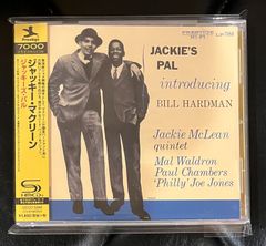 【国内盤CD】ジャッキー・マクリーン「ジャッキーズ・パル」　　Prestige　Jackie McLean