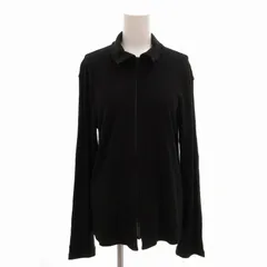 イッセイミヤケ ISSEY MIYAKE ジップブルゾン シャツジャケット 長袖 3 L 黒 ブラック /FT ■ECのサムネイル