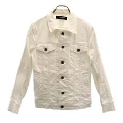 ウノピゥウノウグァーレトレ リラックス ホワイトデニム トラッカージャケット S ホワイト 1piu1uguale3 RELAX 長袖 メンズ 【中古】  【230904】