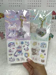 水 リン キーホルダー キーリング&ステッカー