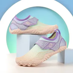 マリンシューズ キッズ 男の子 女の子 ランニングシューズ アクアシューズ ジムシューズ トレーニングシューズ サーフシューズ ウォーターシューズ ダイビング 軽量 排水機能