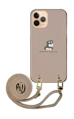 Galaxy S21 5G SC-51B SCG09 ギャラクシーS21 スマホケース スマホショルダー ミニチュアシュナウザー シュナウザー かわいい シンプル レザーベルト ストラップ 調節可能 130cm  カラー01