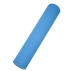 DABADA ダバダ ヨガポール 90cm ストレッチ用ポール ロング フォームローラー ピラティスポール ストレッチ EVA素材 (ブルー)