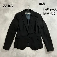 ZARA BASIC　ザラベーシック　テーラードジャケット　ブラック　Mサイズ　レディース　美品【B-3】