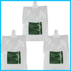 【特価商品】天然成分100%の無添加洗濯用竹洗剤 1L×3個 3個セット！ BambooClear 詰替え用セット バンブークリア