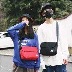 カラーバック 斜め掛け ショルダーバッグ クロスボディバッグ 男女兼用 大容量