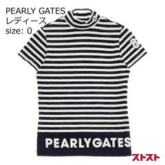 美品 PEARLY GATES ボーダー モックネック メンズ3(S) 男女兼用 - メルカリ