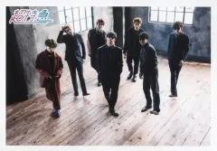 【中古】生写真(男性) 超特急/集合(7人)/横型・全身・衣装黒・赤・ピンク・カイ両手ポケット・サングラス・タカシ右手頭/「超特急 2017 SUMMER FES GOODS」生写真 第30弾
