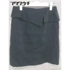 ◇ UNITED TOKYO ユナイテッドトウキョウ 膝丈 スカート サイズ1 ブラック レディース 【中古】 【1002801812966】のサムネイル