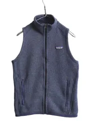 【お得なクーポン配布中!】 18年製 パタゴニア ベターセーター ベスト レディース S / Patagonia フリース  セーター ニット 重ね着 フルジップ アウトドア 前開き 紺