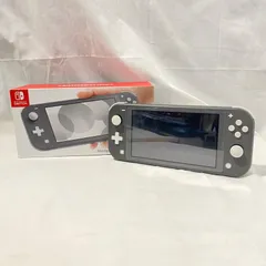 【動作未確認】ジャンク品 Nintendo ニンテンドー スイッチライト グレー ACアダプターなし N09303