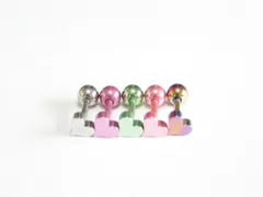 １６Ｇ軟骨ミニクラシカルハート ボディピアス 耳ピアス 軟骨ピアス 片耳ピアス