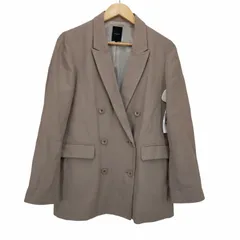 ミューニック Munich トリアセテートリネンツイルダブルブレストジャケット レディース JPN：S のサムネイル