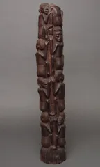 Amazon.co.jp: アフリカ タンザニア マコンデ 黒檀彫刻 78cm