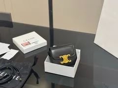 【今日特価】Celine ミニコインポーチ（牛皮）Cute Design-WTO輸入3