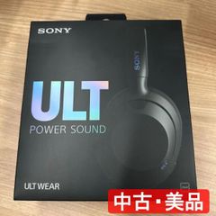 【中古・美品】 SONY ソニー WH-ULT900N ブラック ヘッドホン