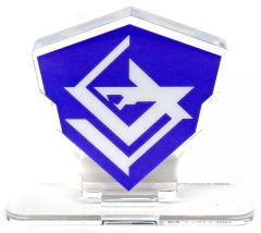 [중고] 잡화 글래슬리 기숙사 마크 아크릴 로고 디스플레이 EX [기동전사 건담 수성의 마녀]