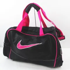ナイキ NIKE ボストンバッグ スポーツバッグ ハンド ショルダー 2WAY バイカラー ブラック 黒系のサムネイル