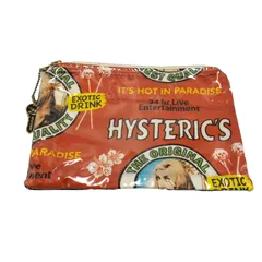 ヒステリックグラマー HYSTERIC GLAMOUR IT'S HOT IN PARADISE ヒスガール キーストラップ デニム 切替 ポーチ メンズ 表記無 のサムネイル