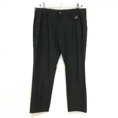 アディダス パンツ 黒 ストレッチ 3ライン メンズ O ゴルフウェア adidas