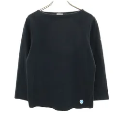 ORCIVAL オーシバル フランス製 長袖 バスクシャツ 1 ブラック レディース 古着