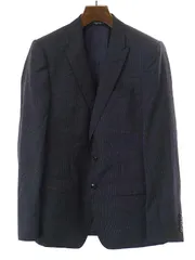 DOLCE&GABBANA ドルチェ＆ガッバーナ 16AW MARTINI ピークドラペル ドット柄3ピースセットアップスーツ ブラック サイズ：46のサムネイル