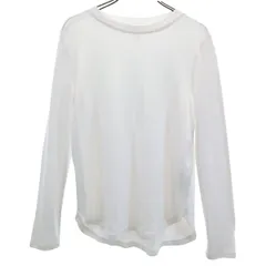 Banana Republic バナナリパブリック 長袖 カットソー M ホワイト トップス レディース 古着