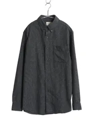 【お得なクーポン配布中!】 エルエルビーン 長袖 ボタンダウン フランネル シャツ メンズ M 長袖シャツ ネルシャツ 千鳥格子 チェック コットン BD シンプル ゆったり