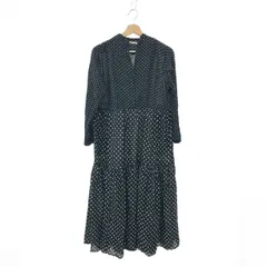 お値下げ　新品同様【ヌキテパ】ワンピース　Sサイズ NE QUITTEZ PAS ヌキテパ イエナ別注 ティアードコットンドット