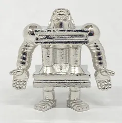 バンダイ ダイキャストキンケシ5 5/キン肉マン パルテノン(銀メッキver.)