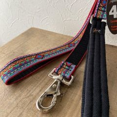 旧型ゲート式１２０cmリード　エルパソ柄　El paso　25ｍｍ幅　LUPINE　ルパイン　パッド付き　アメリカ製　軽量　丈夫