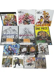 ONE PIECE ワンピース 一番くじ 下位賞まとめ売り 色紙 プレート コースター ステッカーなど