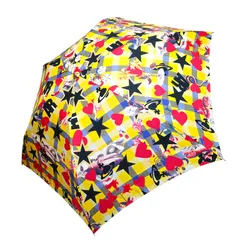 【極美品】　ヴィヴィアンウエストウッド 折りたたみ傘　総柄　日傘　雨傘 Vivienne Westwood ヴィヴィアン ウエストウッド 折りたたみ 傘